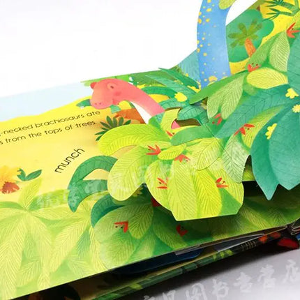 Kids Pop Up 3D Flap Picture English Books Fairy Tales Bedtime Reading Book Enlighten Learning Toys Children Gift Montessori