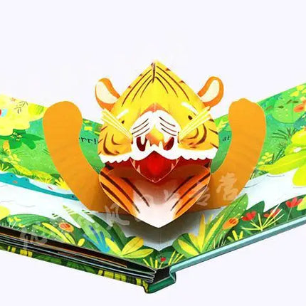 Kids Pop Up 3D Flap Picture English Books Fairy Tales Bedtime Reading Book Enlighten Learning Toys Children Gift Montessori