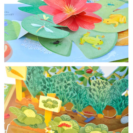 Kids Pop Up 3D Flap Picture English Books Fairy Tales Bedtime Reading Book Enlighten Learning Toys Children Gift Montessori