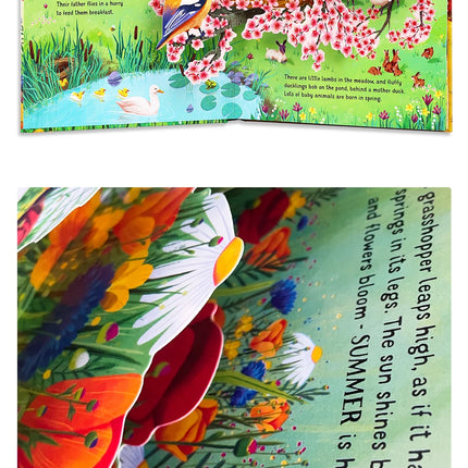 Kids Pop Up 3D Flap Picture English Books Fairy Tales Bedtime Reading Book Enlighten Learning Toys Children Gift Montessori