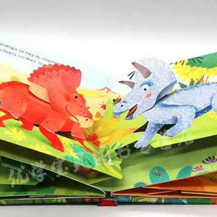 Kids Pop Up 3D Flap Picture English Books Fairy Tales Bedtime Reading Book Enlighten Learning Toys Children Gift Montessori