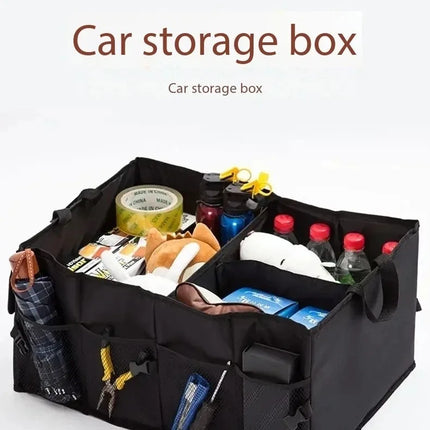 Big Capacity Car Storage Box Car Trunk Organizer Eco-Friendly Super Durable Collapsible Cargo Storage Tool Auto Trucks Trunk Box