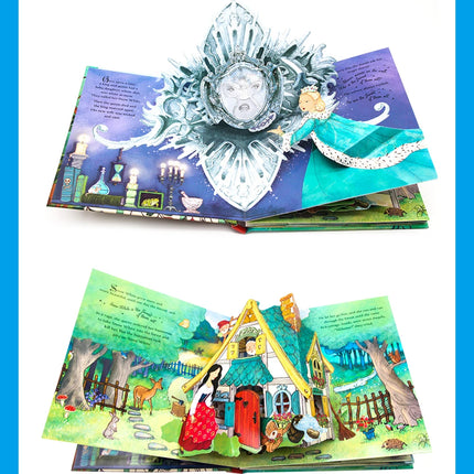 Kids Pop Up 3D Flap Picture English Books Fairy Tales Bedtime Reading Book Enlighten Learning Toys Children Gift Montessori