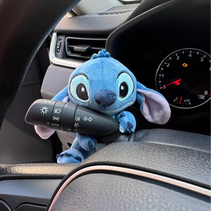 Disney Stitch car pocket doll model decoration creative personality high-value car turn signal wiper cartoon cute ornament gift