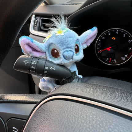 Disney Stitch car pocket doll model decoration creative personality high-value car turn signal wiper cartoon cute ornament gift