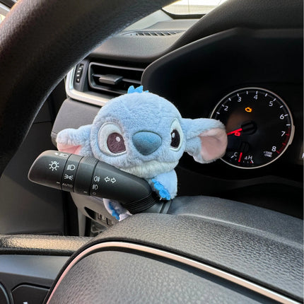 Disney Stitch car pocket doll model decoration creative personality high-value car turn signal wiper cartoon cute ornament gift