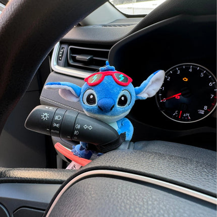 Disney Stitch car pocket doll model decoration creative personality high-value car turn signal wiper cartoon cute ornament gift