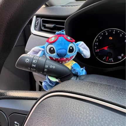 Disney Stitch car pocket doll model decoration creative personality high-value car turn signal wiper cartoon cute ornament gift